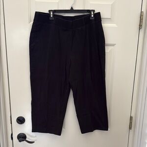 Black Cropped Pants